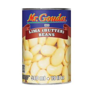 MR GOUDAS CANS JUMBO LIMA BEANS  2222